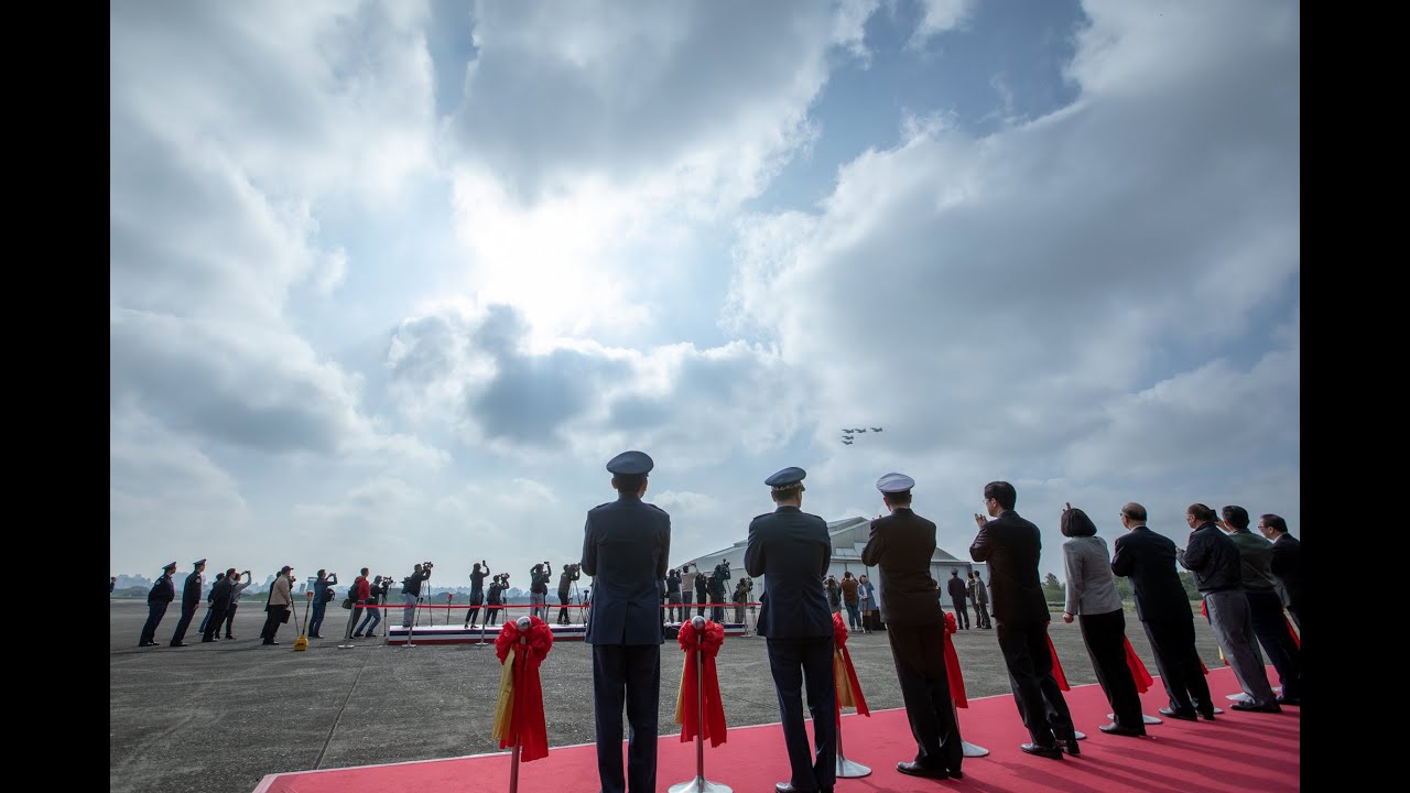 20200116  總統主持「新竹空軍基地興安專案新建營舍啟用典禮」