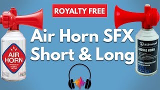 Air Horn Sound Effect Loud