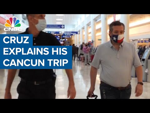 Video: Ted Cruz On Vacation In Mexico