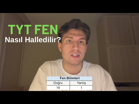 TYT Feni Yapamayan Kalmasın | Fizik-Kimya-Biyoloji Taktikleri