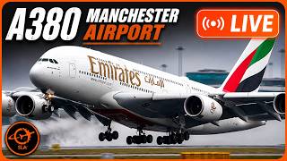 Epic rotate footage - LIVE from Manchester Airport  |  A380s, 777s, A350s & more  | 26th Sep 26