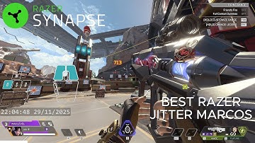 BEST RAZER MARCOS - JITTER AIM ( RAZER SYNAPSE )