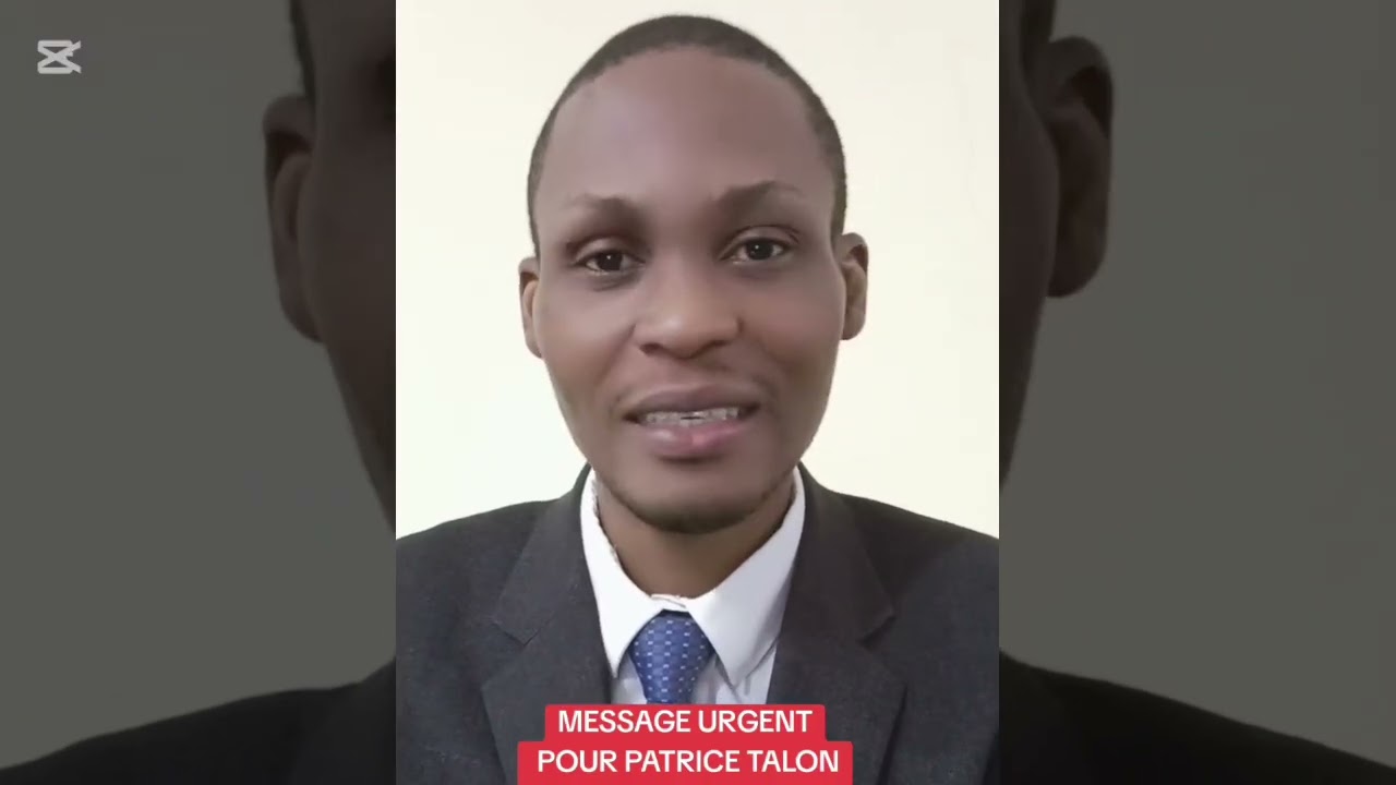 MESSAGE URGENT POUR PATRICE TALON