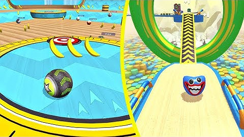 Going Balls vs Action Balls All Levels Speedrun Gameplay Android & iOS #1