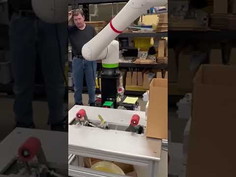 Robotic automation for PVC pipe inspection and handling #shorts #automation #robotics #fanuc