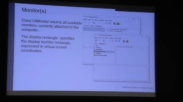 New Native Windows UI possibilities in Next Generation Cincom Smalltalk ObjectStudio