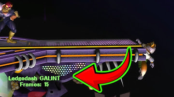 How to Ledgedash with Fox | 15f & 16f of GALINT | SSBM GOSU