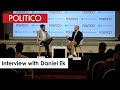 Interview with Spotify CEO Daniel Ek | POLITICO Playbook Live