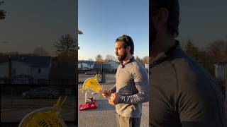 Testing a Gait Whip 2 with Armor Mesh Valkyrie Runner. #lacrosse