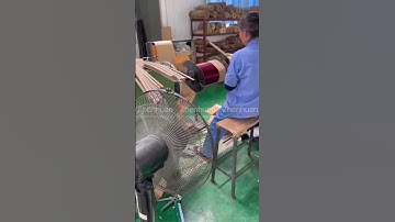 horizontal transformer coil winding machine