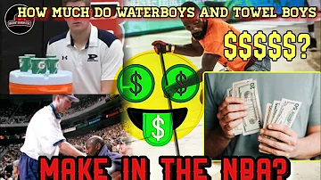 ¿Cuánto ganan los Waterboys de la NBA?