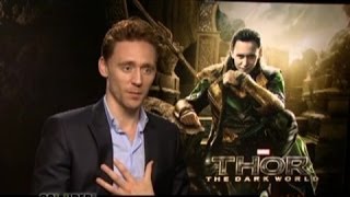 Tom Hiddleston Talks THOR 2, His Popularity Online, Solo LOKI Movie, CRIMSON PEAK, and More