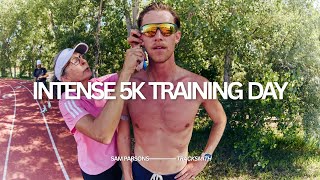 FULL Day of a Pro Runner: Diet, Gear, & Intense 5k Training Revealed!