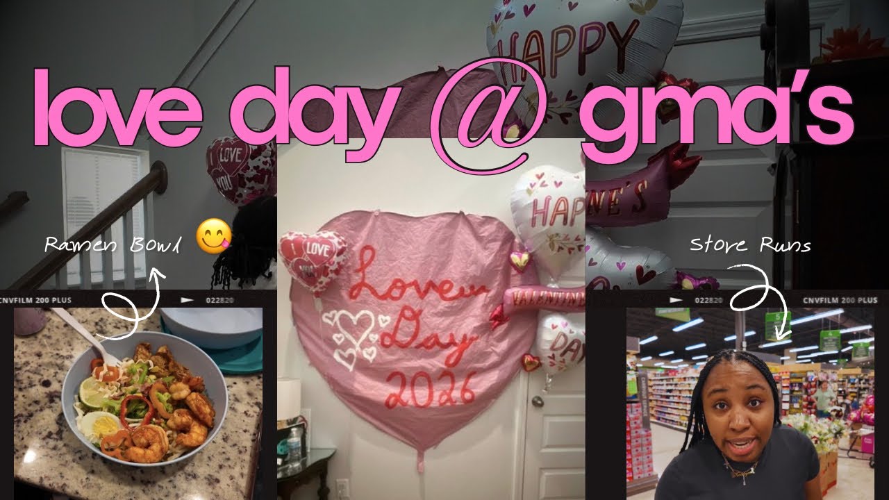 love day at gma's! |  feasting on rice & ramen bowls 😋