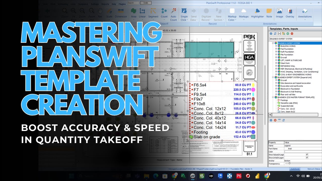 Mastering PlanSwift Template Creation / Boost Accuracy & Speed in ...