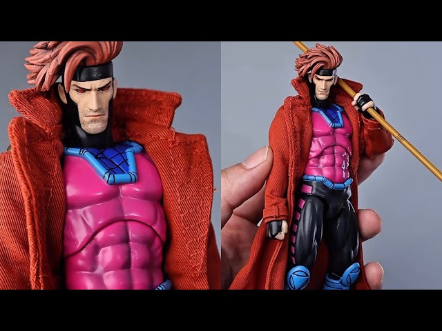 New Mafex Xmen Gambit Comic edition in hand Mr Lee in stock at