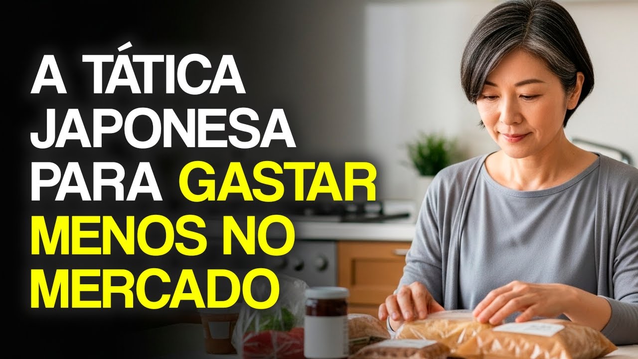 Comecei A GASTAR MENOS No MERCADO Com Essa TÁTICA JAPONESA (E Funcionou Mesmo)