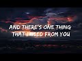 Jeremy Zucker - Comethru (Lyrics) feat. Bea Miller 🎧🎸