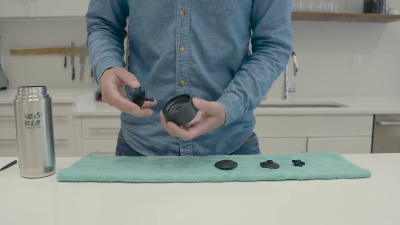 How To Clean & Use: Klean Kanteen Leak Proof Café Cap 2.0 - YouTube