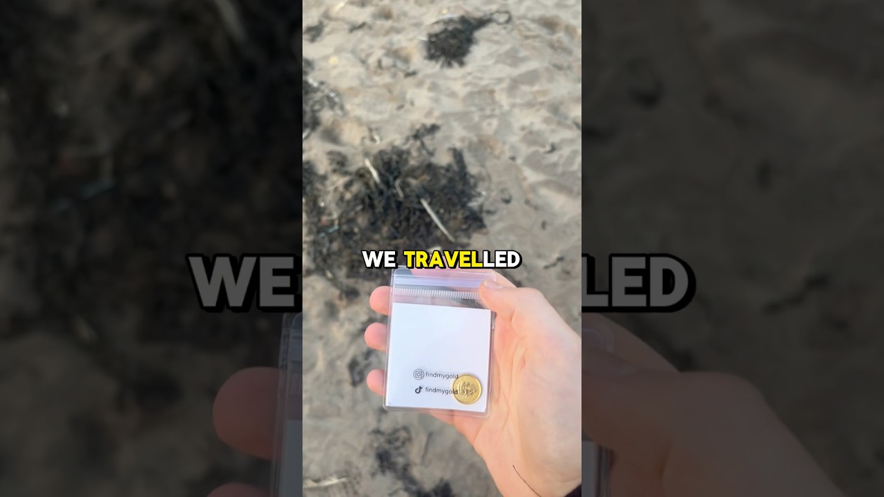 We hid REAL GOLD for a treasure hunt in England! #treasure #money