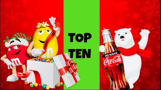 Top Ten Christmas Commercials