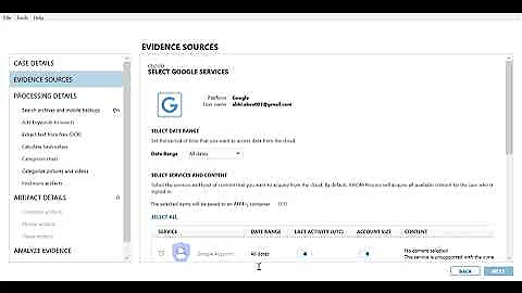 Google cloud forensics using magnet axiom