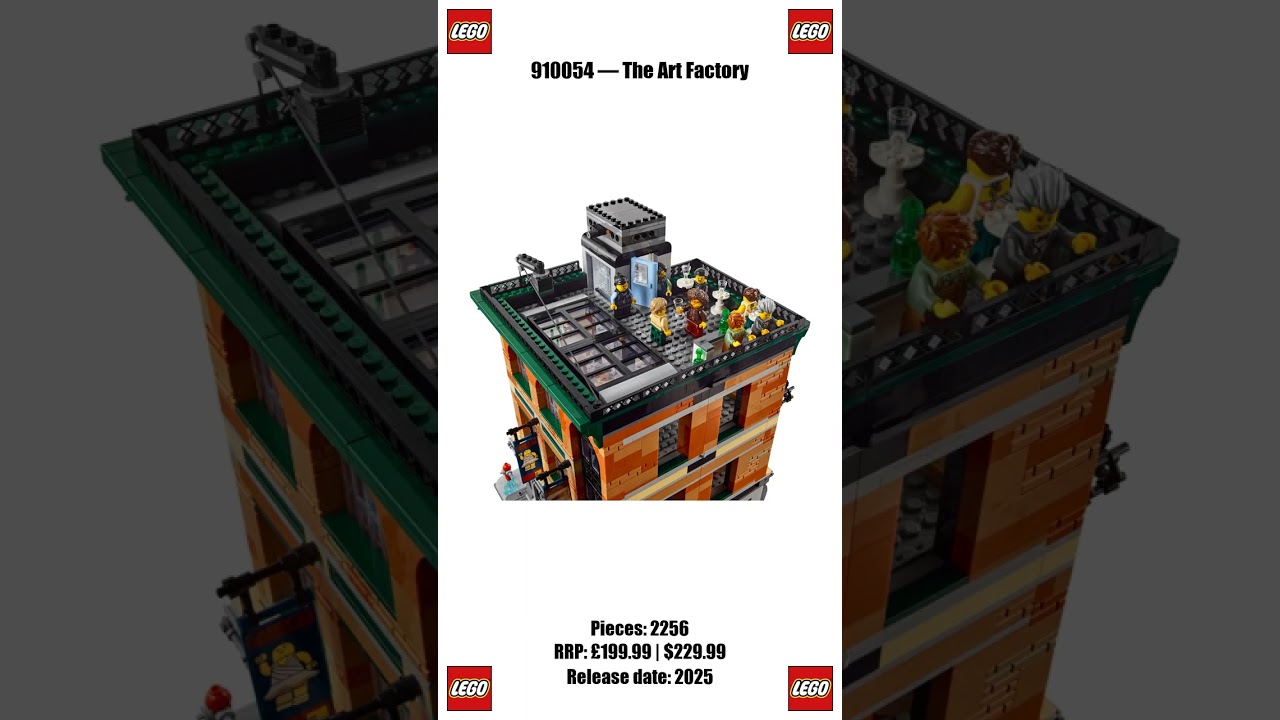 NEW! LEGO The Art Factory 910054 | BrickLink Designer Program 2025 