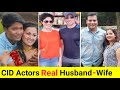 CID Actors Real life Husband and Wife || Real Couples of all CID Actors || Daya, Abhijit, Tarika