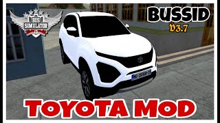 Toyota Letest Mod - Bus Simulator Indonesia - bussid v3.7 - Android Gameplay screenshot 5