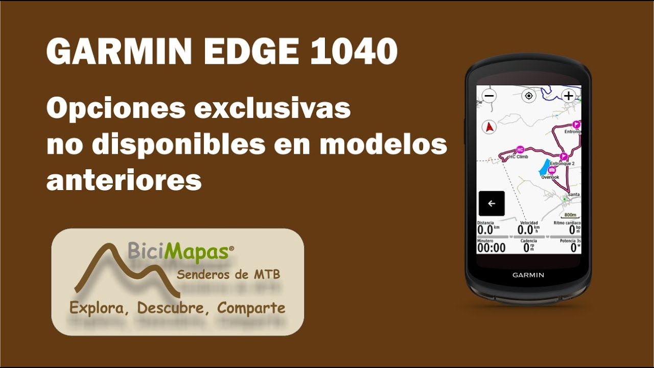 Garmin Edge 1040 conoce nuevas características exclusivas de este