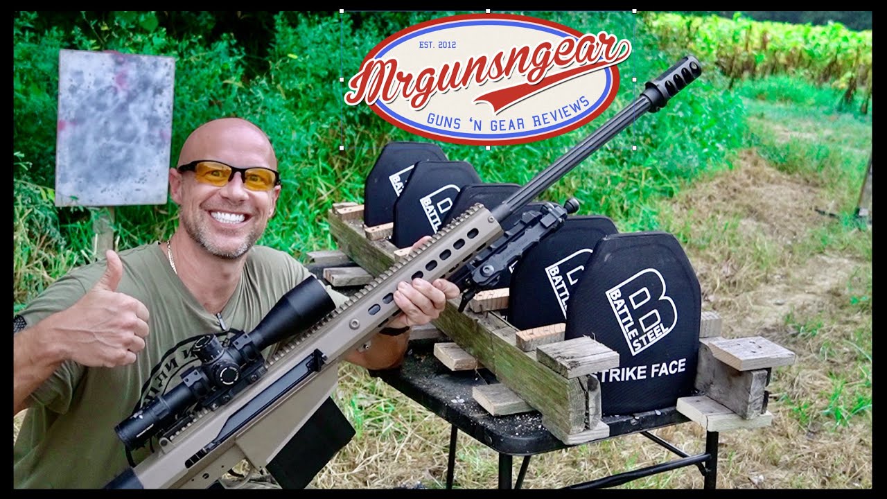 Level IV Body Armor Vs. Armor Piercing 50 Cal! YouTube