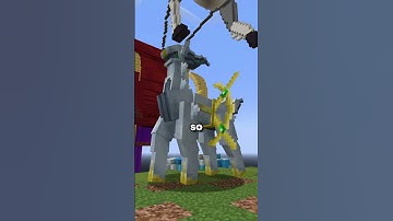 MINECRAFT and POKEMON colab?! #minecraft #shorts