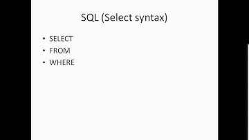 Oracle SQL--Select Statement.