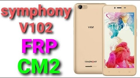 symphony v102 frp google account remove by cm2 100%