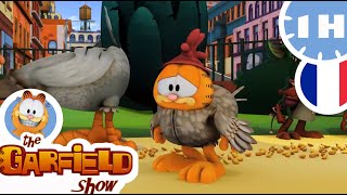 😺Garfield envahit par les poules ! Compilation d'épisodes drôles HD 📺 🐓