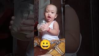 drinking milk ||  Joaquin @16mos old #cocomelon #babyboy #baby