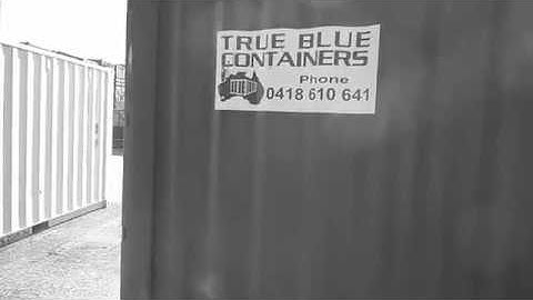 BIG Temperature difference using spray foam insulation on Sea Containers in Perth WA.