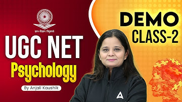 UGC NET Psychology | UGC NET Psychology Paper 2 Free Demo Class 2 By Anjali Ma’am