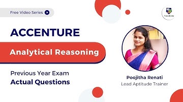 Accenture Previous Year Questions | Analytical Reasoning Questions | Accenture Exam Questions