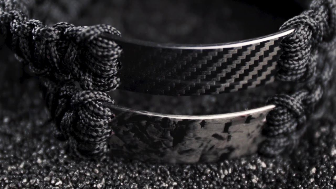 & Carbon Fiber Bracelets Paracord Inspired Strap by SCF YouTube