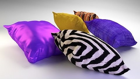 Modeling a Pillow in Blender - Timelapse