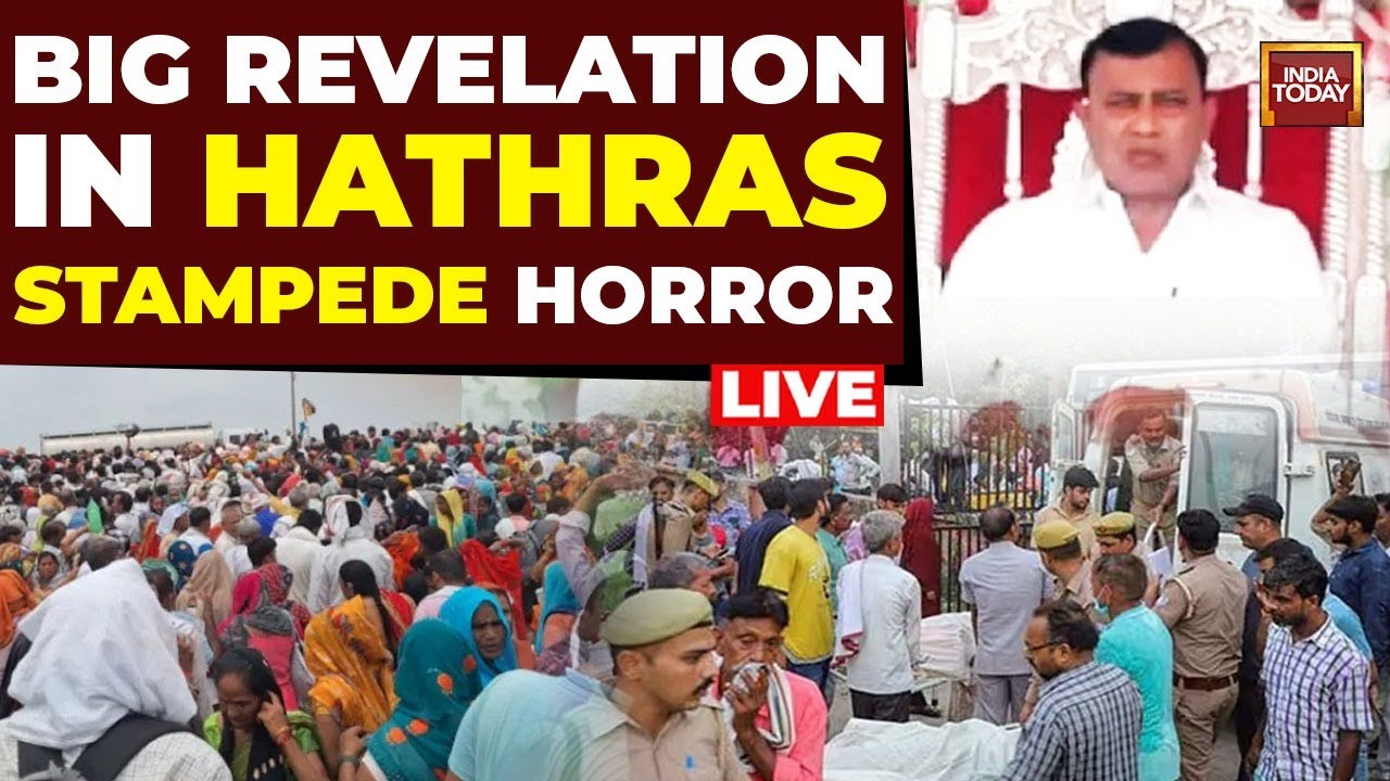 LIVE: Big Revelation In Hathras Stampede Horror | CM Yogi Vows Strict ...