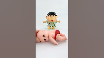 Satisfying with Unboxing Shin-Chan Toys ASMR Videos #peppapig #shinchan