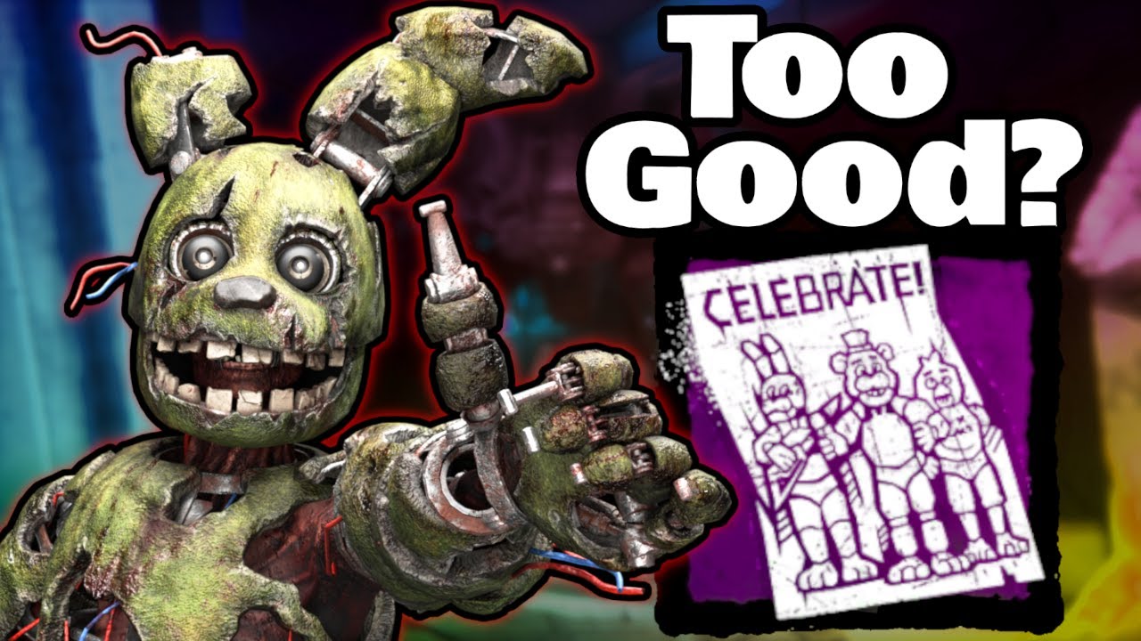 Springtrap Addons Dbd Springtrap's Best Addon Is Probably Getting Nerfed | Dead By Daylight ...