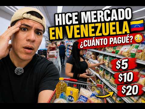 FUI A HACER MERCADO EN VENEZUELA 🇻🇪 Y ESTA ES LA REALIDAD QUE NADIE ME CONTÓ