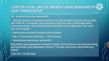 Penjelasan tentang Bandwidth dan Throughput