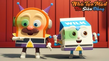 60 MIN - Nhà Tạo Mẫu Tóc Siêu Đẳng - Đóng Phim Có Gì Khó - Hoạt Hình Tiếng Việt BreadBarbershop