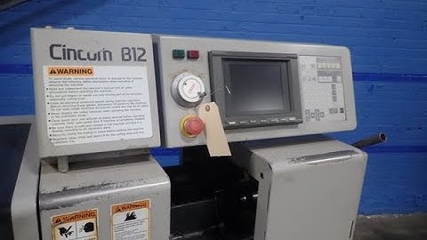 Citizen CNC Lathe CINCOM B12