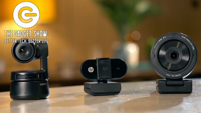 HP 320 FHD Webcam Review - HP\'s new conference cam? It goes 360 - YouTube