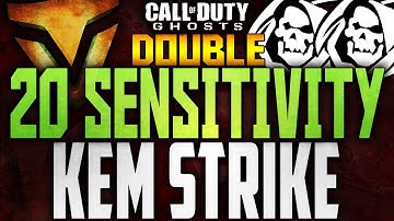 Ghosts: INSANE DOUBLE *20 SENSITIVITY* KEM STRIKE By Volt Trizzy